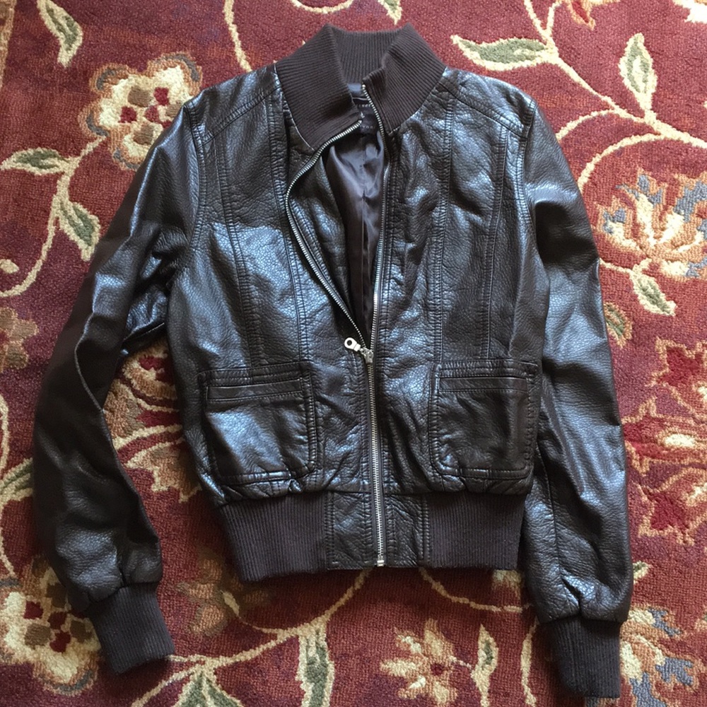 Leather jacket